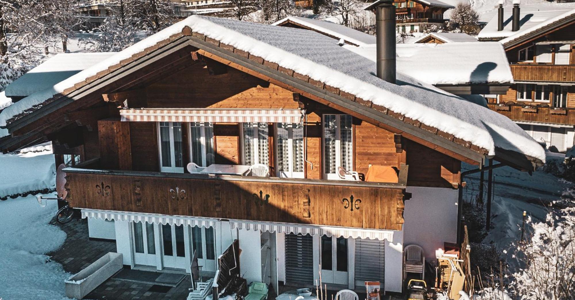 Chalet Wassermandli Lenk Ngoại thất bức ảnh
