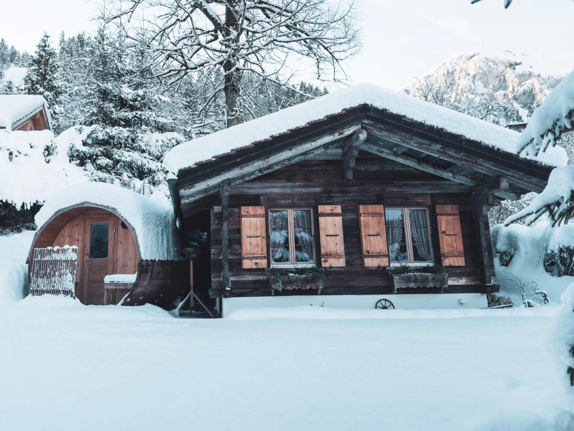 Chalet Wassermandli Lenk Ngoại thất bức ảnh